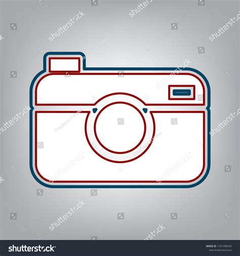 Digital Photo Camera Sign Vector Dark Stock Vector (Royalty Free ...