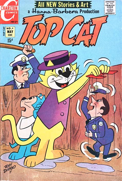 Old-fashioned Comics: Top Cat (#1 - #20) 1970 - 1973 Complete Series [Charlton Comics Collection]