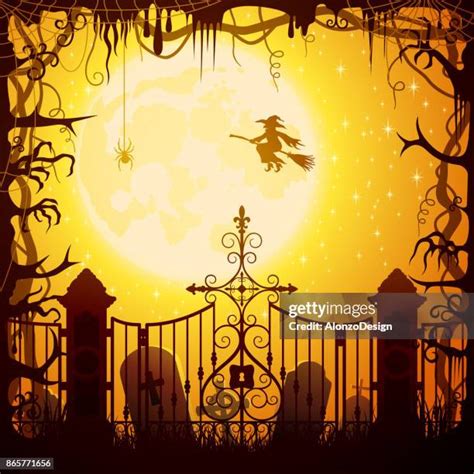 364 Halloween Scene Graveyard Stock Photos, High-Res Pictures, and Images - Getty Images