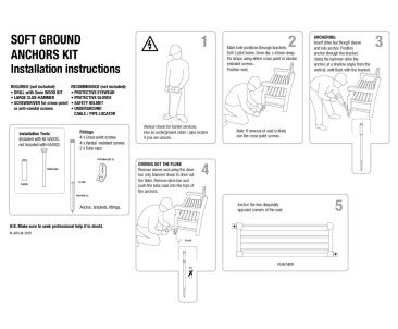 Ground Anchors | Earth Anchors | Garden Furniture Security