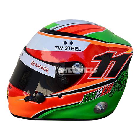 SERGIO PEREZ 2014 F1 REPLICA HELMET FULL SIZE - CM Helmets