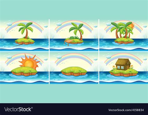 Island Royalty Free Vector Image - VectorStock