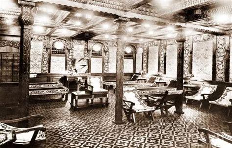 Inside the Titanic: When the huge ship sank in 1912, here's what the luxurious interior looked ...