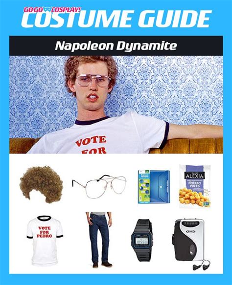 Napoleon Dynamite Costume Guide - GO GO COSPLAY | Napoleon dynamite costume, Napoleon dynamite ...