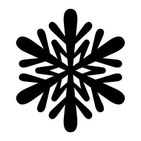 a black and white snowflake on a white background