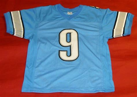 MATTHEW STAFFORD CUSTOM DETROIT LIONS JERSEY MEDIUM | eBay