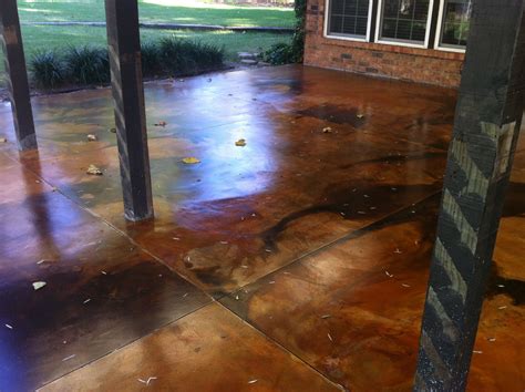 Acid Staining a Patio is by our most popular first-time DIY acid ...