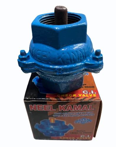 Neel Kamal Cast Iron Check Valve 32 mm, Valve Size: 2 inch at Rs 130 in ...