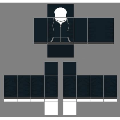 Roblox Hoodie Template Png Transparent