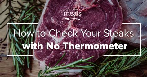 How to Check Your Steaks with No Thermometer | Once A Month Meals