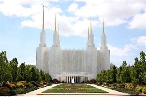 Washington D.C. Temple Entrance