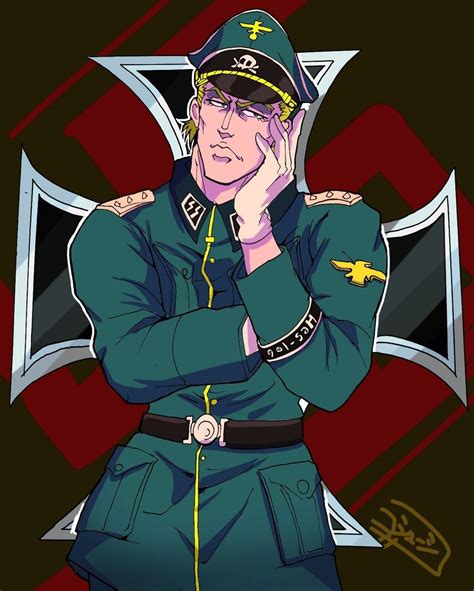 Pin by Gazirovka on Rudolf von Stroheim | Jojo's bizarre adventure ...