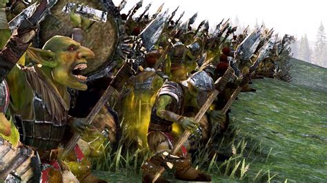 MASSIVE BATTLE - CRUSADER TEMPLAR VS GOBLIN ARMY - TOTAL WAR WARHAMMER - YouTube