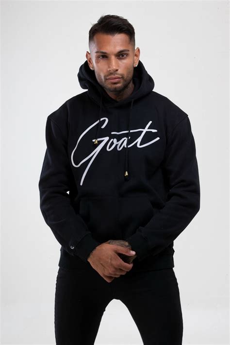 Black GOAT SIGNATURE HOODIE | Goat The label