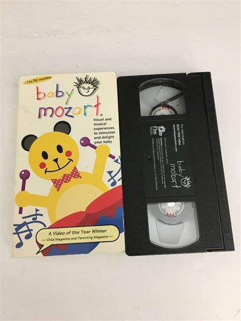 Disneys Baby Einstein Mozart Vhs Video Tape Music Nearly New Buy | My ...