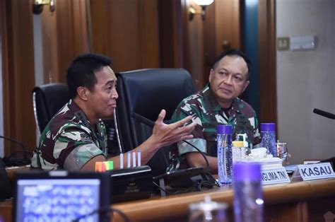 Panglima TNI Kunjungi Mabes TNI AL Dan Mabes TNI AU | WEBSITE TENTARA ...