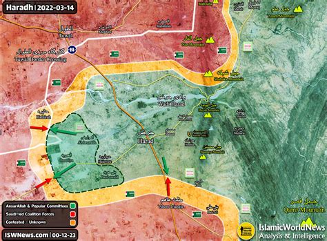 Ansar Allah Captures 54 Km2 West Of Haradh + Map - Islamic World News