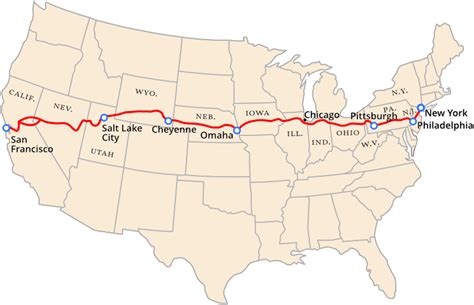 Lincoln Highway Association | Lincoln highway, Highway map, Historical maps