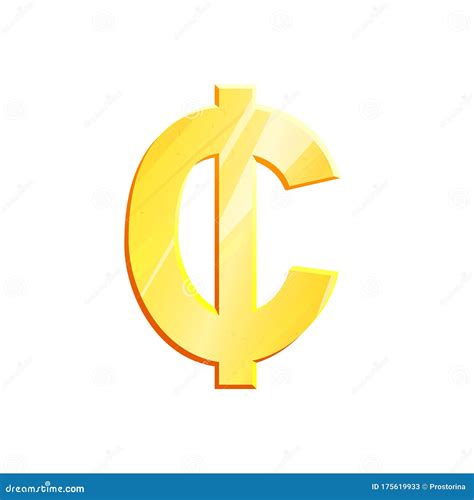 Ghanaian Cedi Icon, Cartoon Style | CartoonDealer.com #144255079