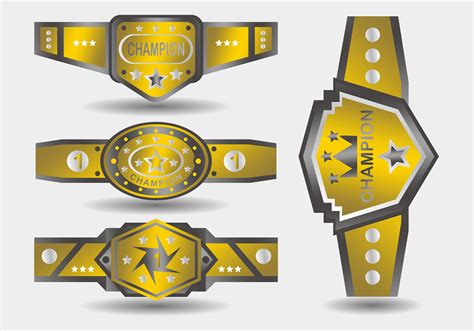 Wrestling Championship Belt Template - nitropublishing