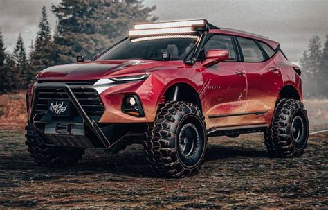 Digital Artist Imagines Current-Gen Off-Road Chevy Blazer