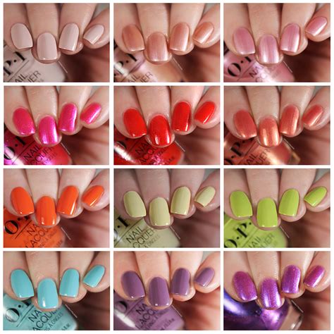 Opi Spring Colors 2024 - Fall Equinox 2024