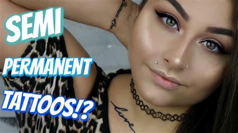 Semi Permanent Tattoo | 2 Week Tattoos | InkBox Review Temporary Tattoo | Beautybyjosiek Fake ...