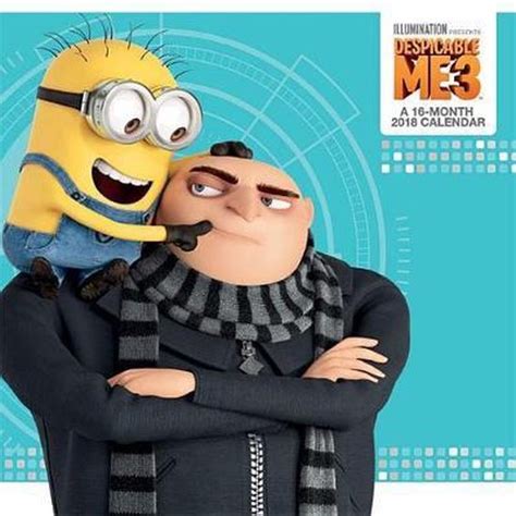 Despicable Me 3 Kalender 2018 | bol.com