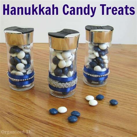 Hanukkah Candy Treats - Organized 31