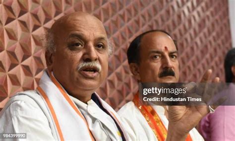 Vishwa Hindu Parishad Leader Photos and Premium High Res Pictures ...