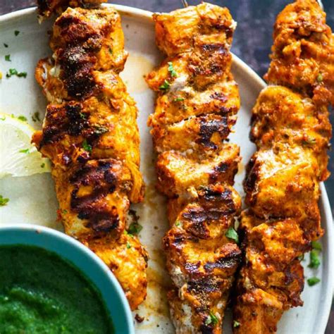 Tandoori Chicken Tikka (Oven or Stovetop or Grill) - Caramel Tinted Life