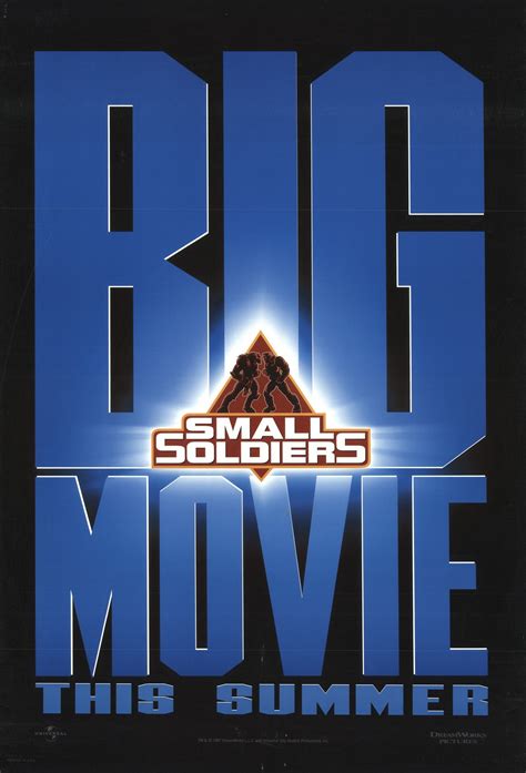 Small Soldiers 1998 Movie Poster STICKER Die-Cut Vinyl Decal | Etsy