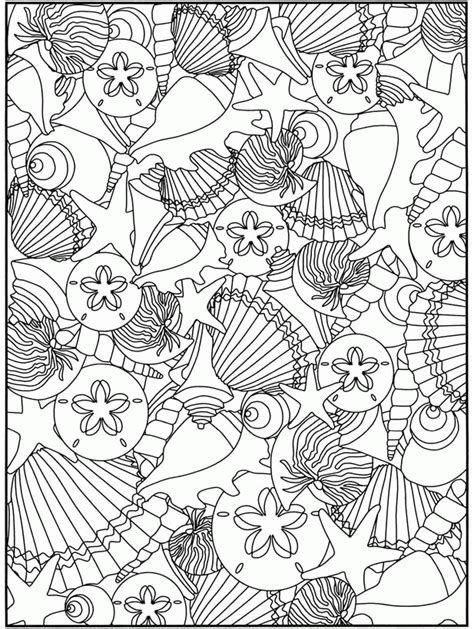 Free Printable Sea Shell Coloring Pages / Dont panic , printable and downloadable free details ...