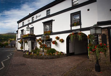 The Bear at Crickhowell is an historic coaching inn dating back to 1432. The Bear is surrounded ...