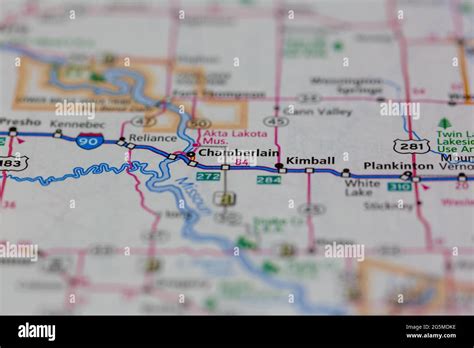 Chamberlain South Dakota Map - Yetta Katerine