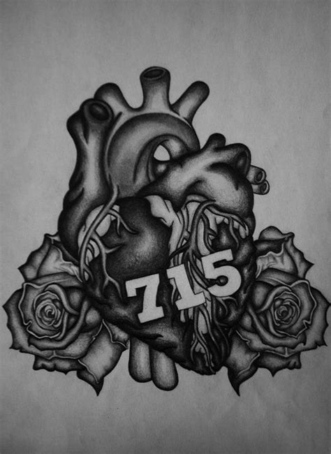 Anatomical Heart With Flowers Tattoo Meaning | Best Flower Site