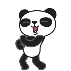 Just Dance : Panda – LINE stickers | LINE STORE