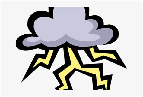 Clipart Thunder And Lightning