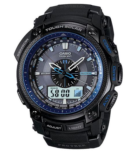 Casio PRW5000Y-1 Men's Pro Trek Analog Digital Tough Solar Power Atomic ...