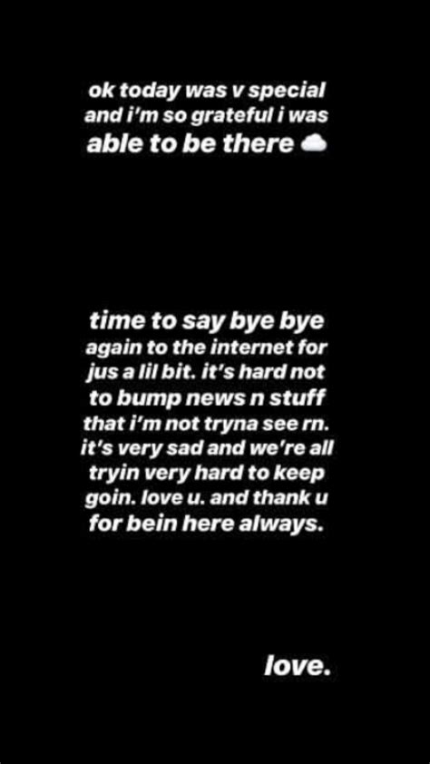 Latest Ari update via her instagram story (zoomed in here) : r/ariheads