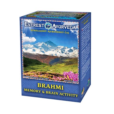 BRAHMI Memory & Brain Activity, Ayurveda Tea 100g – Natural Herba Kings