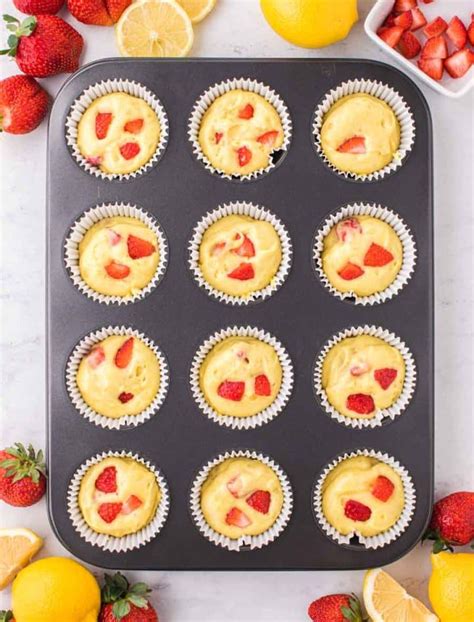 Strawberry Lemon Cupcakes - Barbara Bakes™
