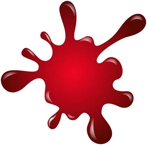 Red Paint Splatter PNG Clipart | Red paint, Clip art, Paint splatter