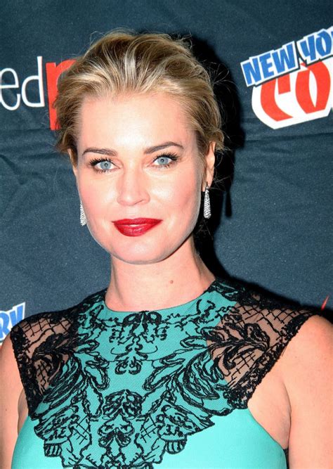 REBECCA ROMIJN at The Librarians Pres Conference at Comic-con in New ...