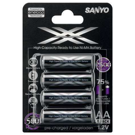 Sanyo Releases XX Rechargeable Batteries for Photographers