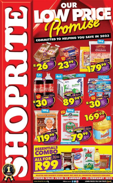 Shoprite KwaZulu-Natal : Our Low Price Promise (23 January - 12 February 2023) — m.guzzle.co.za