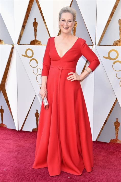 Meryl Streep | Oscars Red Carpet Dresses 2018 | POPSUGAR Fashion Photo 4