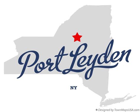 Map of Port Leyden, NY, New York