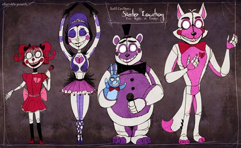 FNAF: Sister Location by Atlas-White on DeviantArt