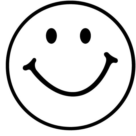 Free Smiley Face Black And White, Download Free Smiley Face Black And White png images, Free ...